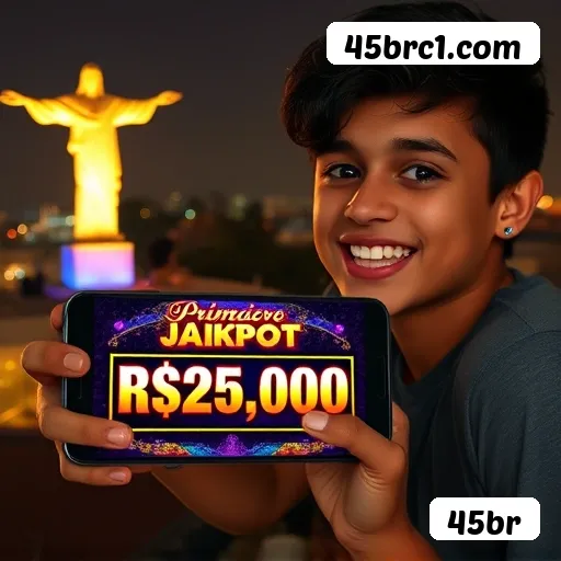 Chuva de bônus 45br nos caça-níqueis